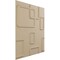 Ekena Millwork 19 5/8in. W x 19 5/8in. H Odessa EnduraWall Decorative 3D Wall Panel Covers 2.67 Sq. Ft. WP20X20ODGBE - alternate 5